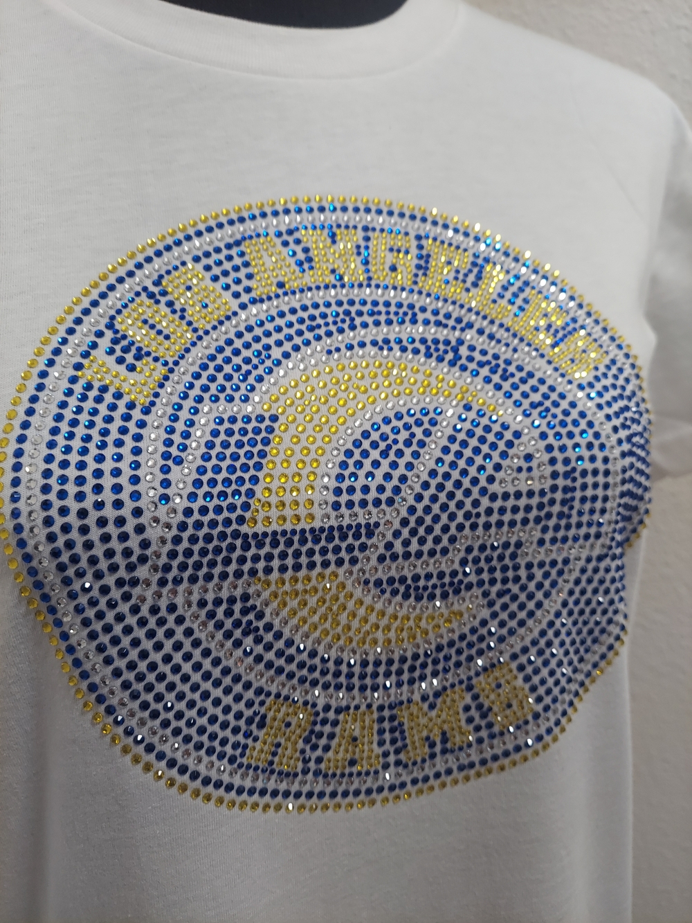 Los Angeles Rams Womens Fitted T-shirt - Picture 7 of 7
